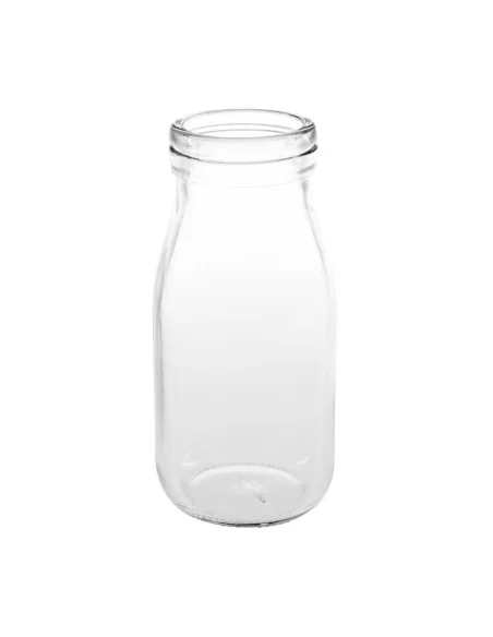 Mini bouteilles de lait en verre Olympia 200ml (lot de 12)
