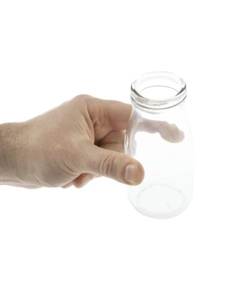 Mini bouteilles de lait en verre Olympia 200ml (lot de 12)