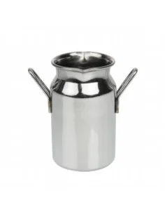 Mini bidon à lait inox Olympia taille moyenne