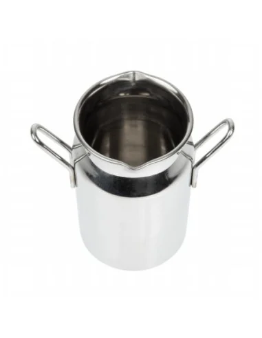 Mini bidon à lait inox Olympia taille moyenne