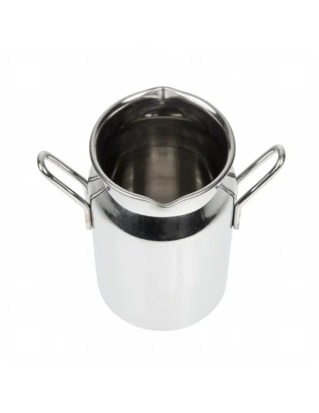 Mini bidon à lait inox Olympia taille moyenne
