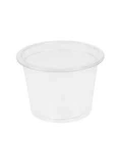 Pots à sauce PLA compostables Vegware 28ml (x5000)