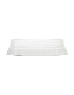 Couvercles plats pleins compostables en PLA Vegware 20 cl (Lot de 1000)