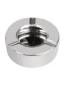 Cendrier inox antivent Olympia 90mm (lot de 6)
