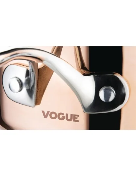 Sauteuse évasée en cuivre 3 couches induction Vogue 200mm