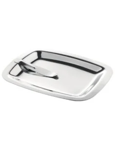 Plateau addition inox avec clip Olympia