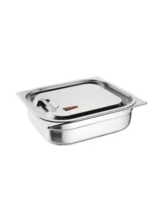 Couvercle hermétique inox et silicone Vogue GN 1/2 2