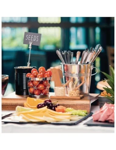 Rehausses en bois d'acacia FSC Olympia (lot de 3)