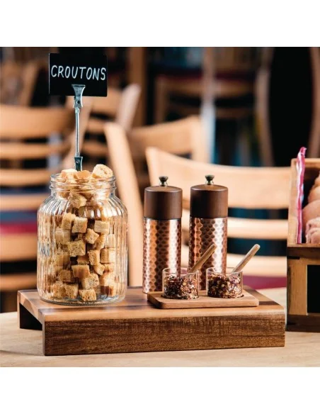 Rehausses en bois d'acacia FSC Olympia (lot de 3)