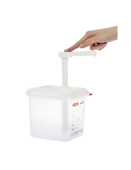 Distributeur de sauce Araven GN 1/6 transparent 2.6L