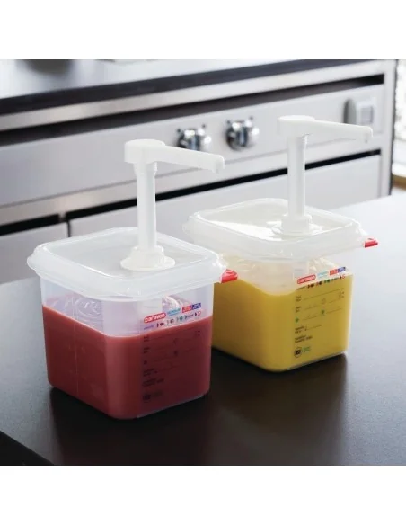 Distributeur de sauce Araven GN 1/6 transparent 2.6L