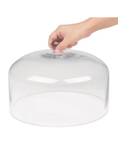 Cloche à gâteau en verre Olympia 