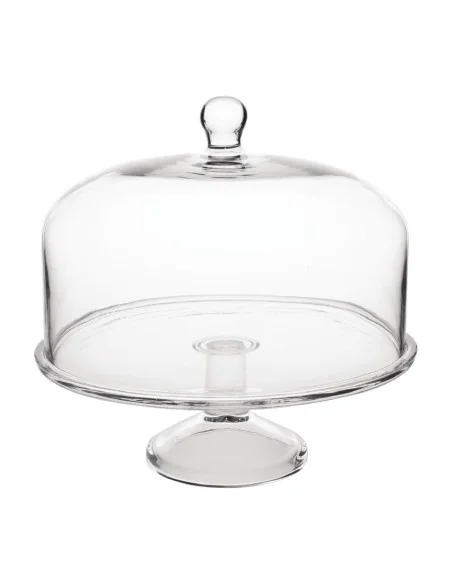 Cloche à gâteau en verre Olympia 