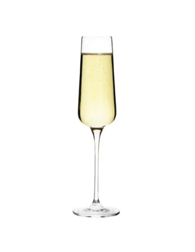 Flûtes à champagne angulaires Olympia Claro One Piece 270 ml (lot de 6)