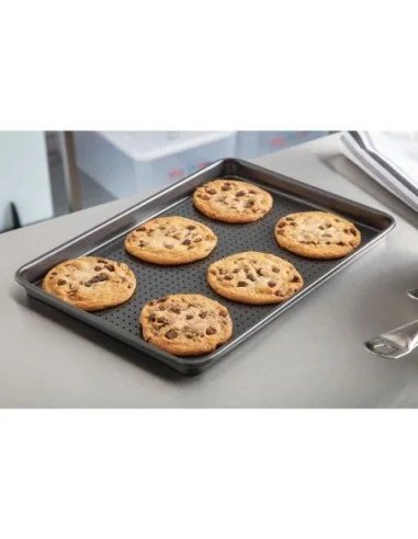 Plaque de cuisson perforée antiadhésive MasterClass Crusty Bake