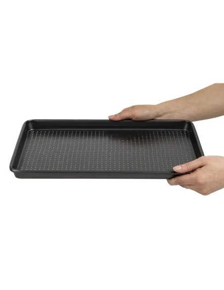 Plaque de cuisson perforée antiadhésive MasterClass Crusty Bake