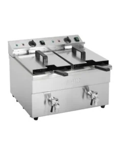 Friteuse induction double Buffalo 2 x 3 kW 2