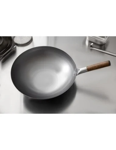 Wok fond hémisphérique Londonwok 38 cm (Ø)