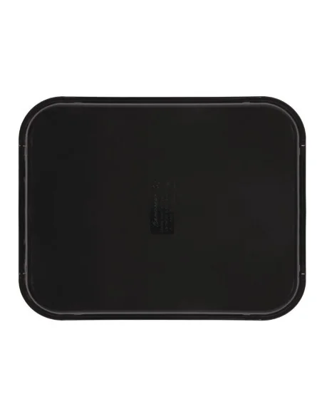 Plateau rectangulaire antidérapant en fibre de verre Camtread Cambro noir 45,7 cm