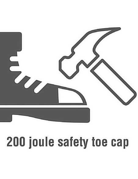 Chaussures de sécurité à lacets Slipbuster Lite noires 44