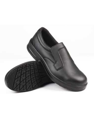Mocassins de sécurité Slipbuster Lite noirs 38