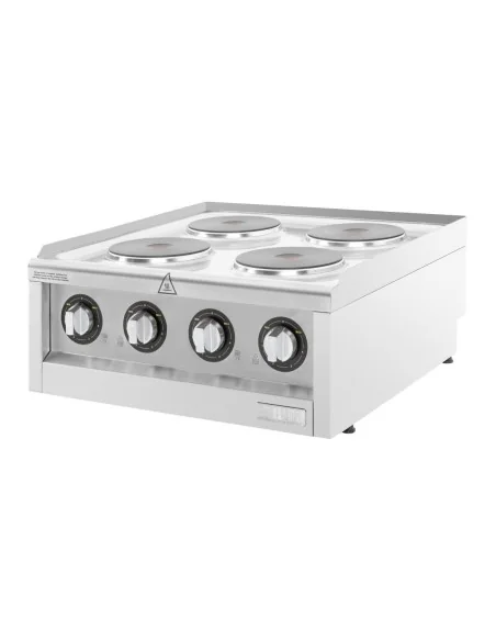 Table de cuisson électrique 4 feux Buffalo Série 600 