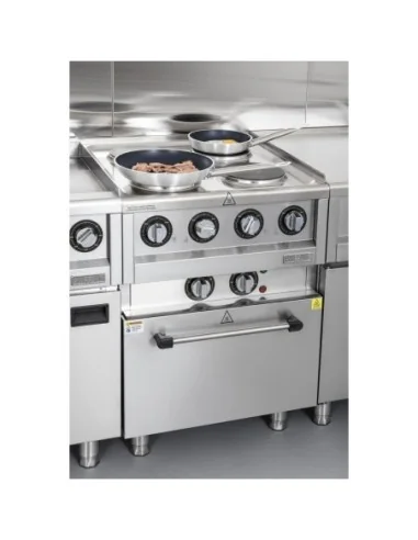 Table de cuisson électrique 4 feux Buffalo Série 600 