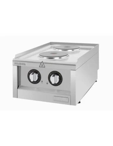 Table de cuisson électrique 2 feux Buffalo Série 600 