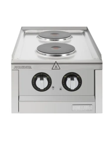 Table de cuisson électrique 2 feux Buffalo Série 600 