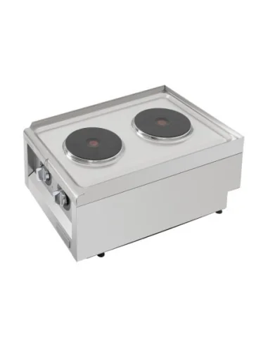 Table de cuisson électrique 2 feux Buffalo Série 600 