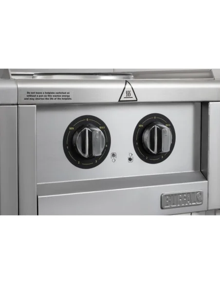 Table de cuisson électrique 2 feux Buffalo Série 600 