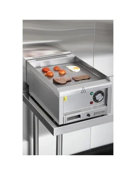 Plancha électrique Buffalo Série 600 largeur 400 mm