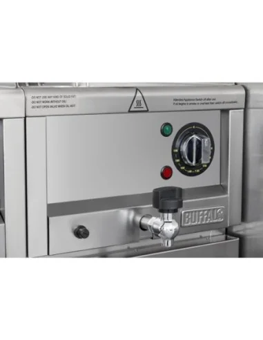 Friteuse électrique simple Buffalo Série 600 8L