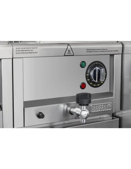 Friteuse électrique simple Buffalo Série 600 8L