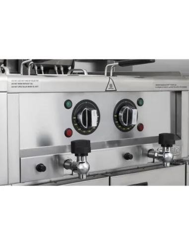 Friteuse électrique double Buffalo Série 600 2 x 8L