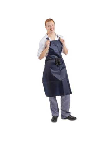 Tablier bavette déperlant Whites bleu