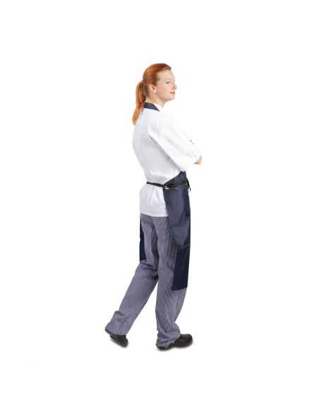 Tablier bavette déperlant Whites bleu