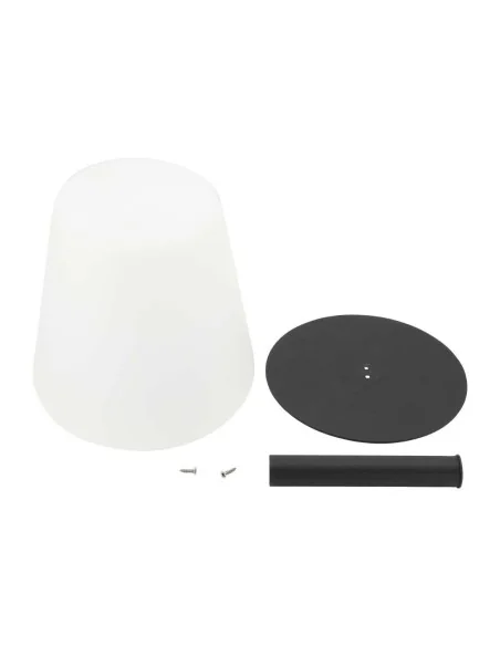 Lampe de table IP44 LED dimmable sans fil avec 3 étiquettes ardoises Securit