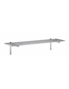 ETAGERE MURALE INOX TUBULAIRE CONSOLES FIXES