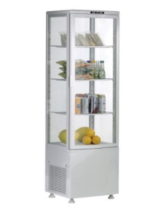 VITRINE REFRIGEREE BLANCHE 235 LITRES 0/+12°C AVEC...