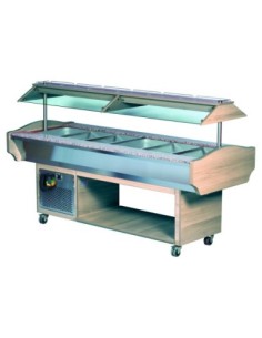 BUFFET REFRIGERE CENTRAL. FROID STATIQUE 0/+10°C. CUVE...