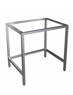 SUPPORT INOX SOUDE POUR FOUR A PIZZAS SIMPLE CAVITE 4...