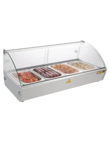 Vitrine chauffante à poser Buffalo 80 cm