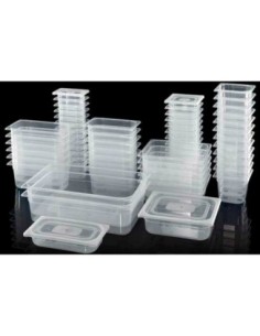 COUVERCLE POLYPROPYLENE POUR BAC GASTRO. GN1/4. T°...