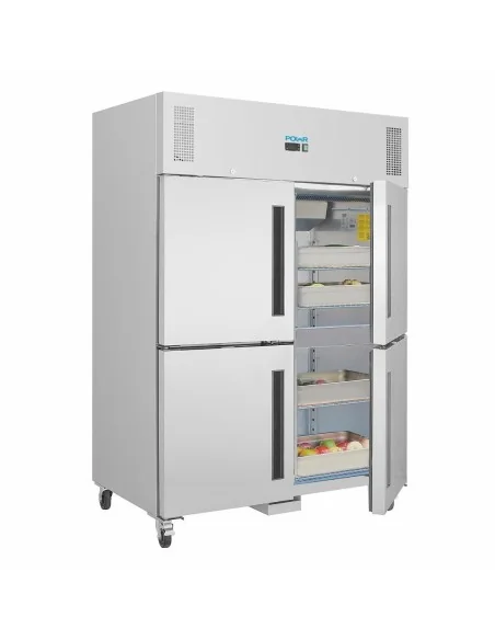 Armoire réfrigérée positive double 2 portillons GN 2/1 Polar Série G