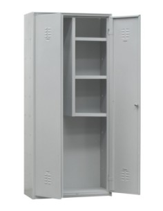 ARMOIRES BALAIS SANS PIEDS AVEC 3 ETAGERES INTERMEDIAIRES...