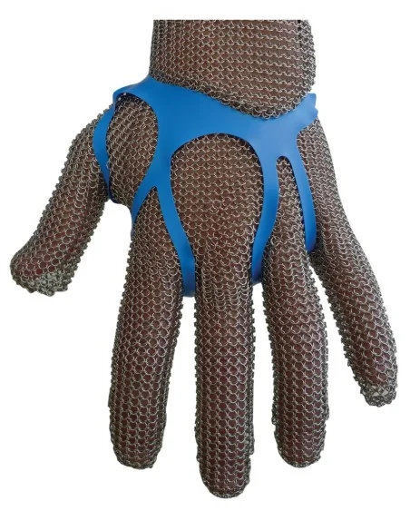 PAQUET DE 100 PCS FIXE GANT TAILLE MEDIUM COULEUR BLEUE