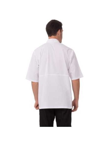 Veste de cuisine mixte blanche Chef Works Montreal Cool Vent L