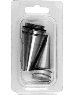 BOITE DE 6 PCS DOUILLES INOX N:1