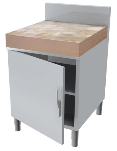 MEUBLE BILLOT BOIS EP.100MM.1P.BATTANTE DESSUS...